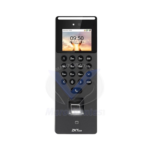 Terminal de Contrôle D’accès Doté d’une Fonction D’interphone Vidéo Écran LCD Couleur TFT 2,4" SenseFace 2A